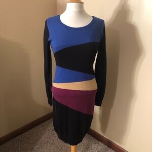 Jealous Tomato Multi Color Sweater Dress Sz  Large
